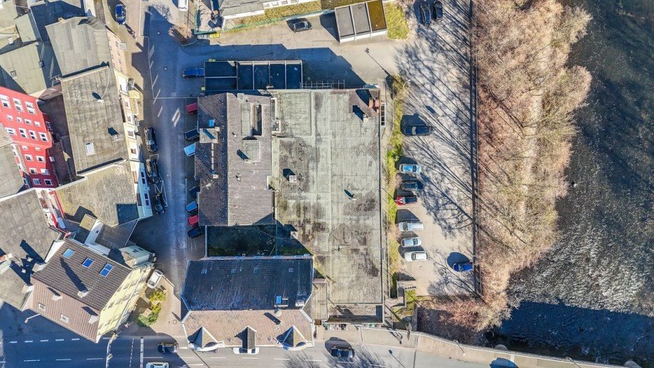 06 Luftaufnahme TopDown Gesamtareal Haus Werdohl