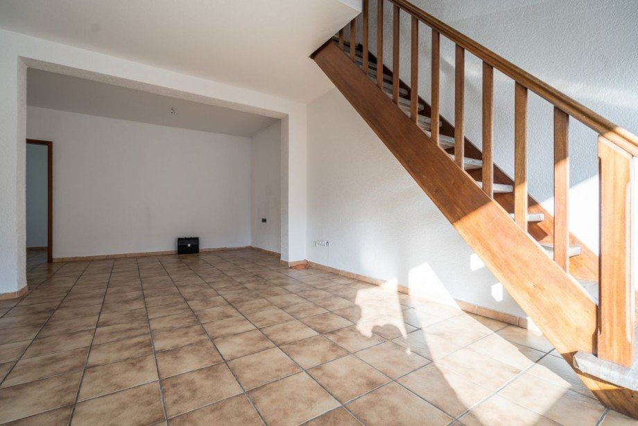 07 Wohnzimmer Maisonette Treppe Maisonettewohnung Altena